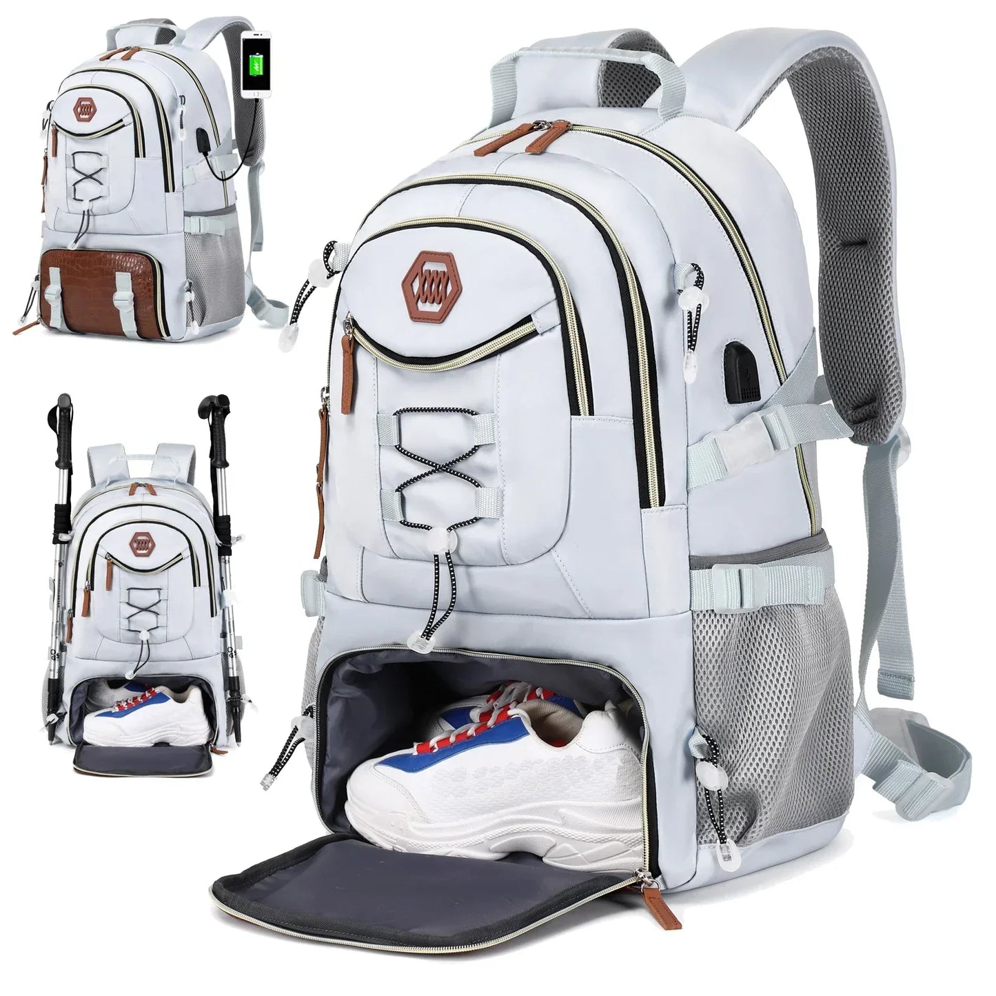 Mochila de senderismo impermeable