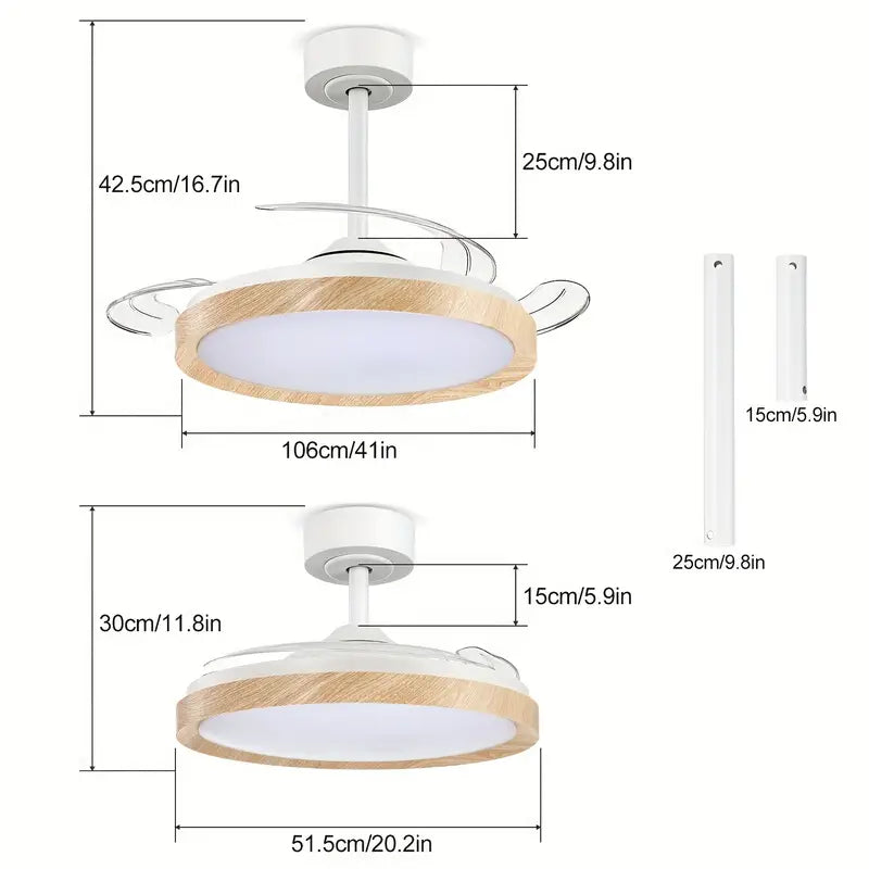 Ventilador de techo - Tech God Trend