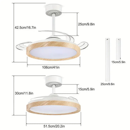 Ventilador de techo - Tech God Trend