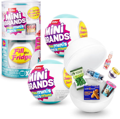 Mini Brands Fill the Fridge + Cápsulas Sorpresa
