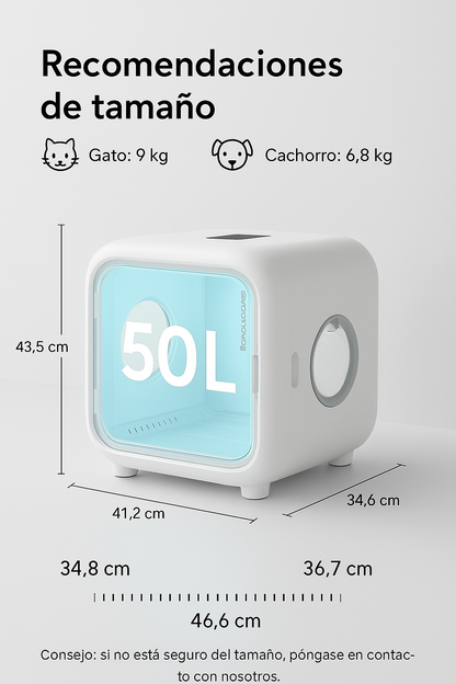 Máquina Secadora Mascotas -Tech God Trend