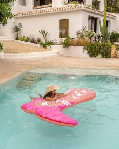 Flotador bota cowboy rosa - TECH GOD TREND