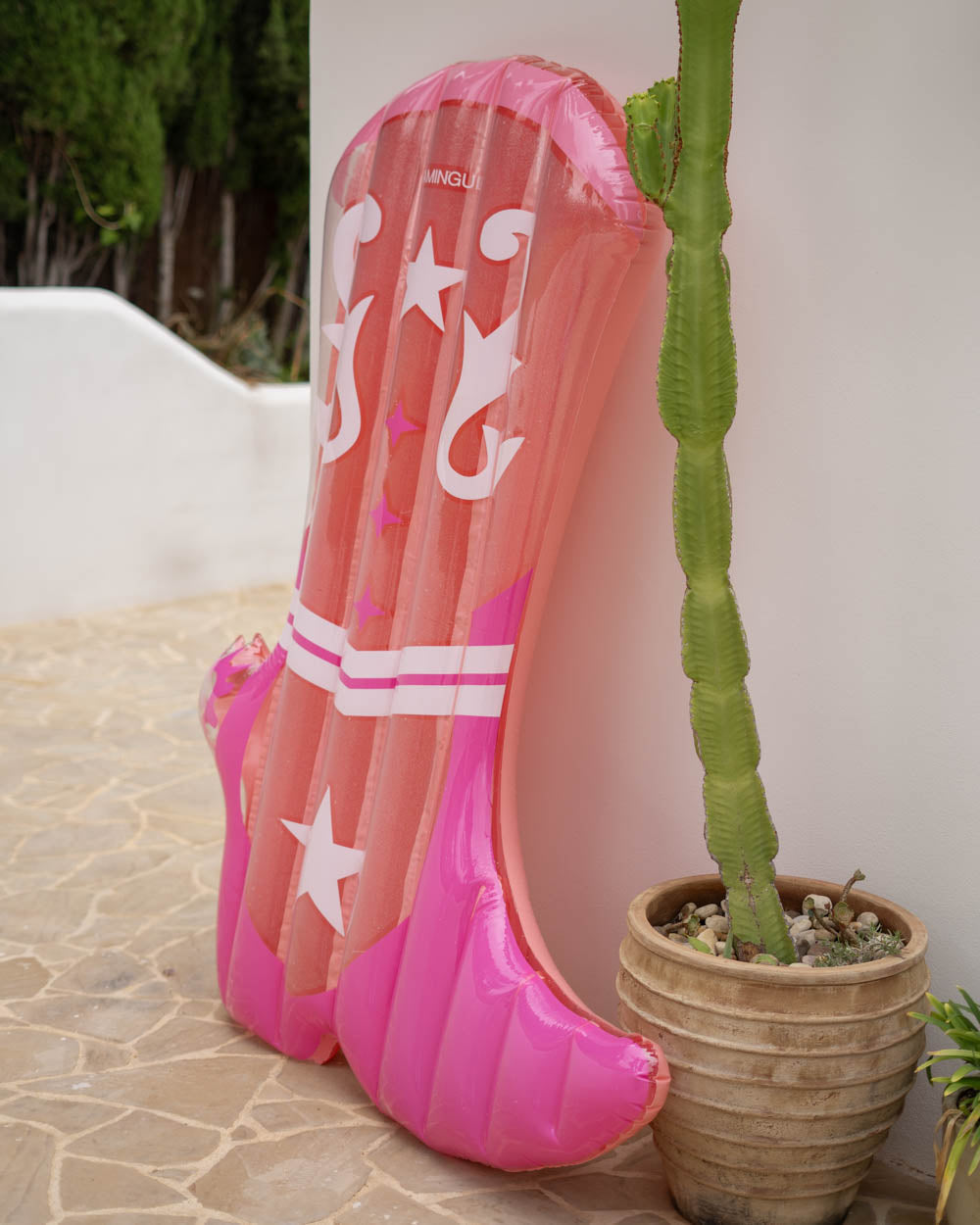 Flotador bota cowboy rosa - TECH GOD TREND