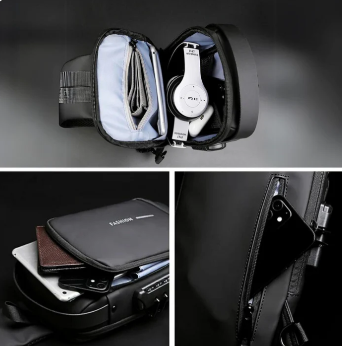 Bolso cruzado antirrobo - Tech God Trend