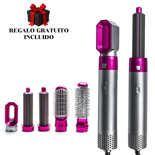 Secador 5 en 1 Plancha y Ondas - Tech God Trend